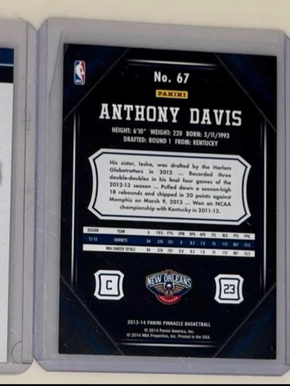 Anthony Davis lot of 18 one numbered - Picture 5 of 11